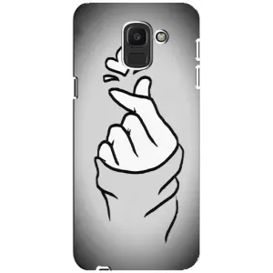Чехол с принтом «Значок Love» для Samsung Galaxy J6 2018 (J600F)