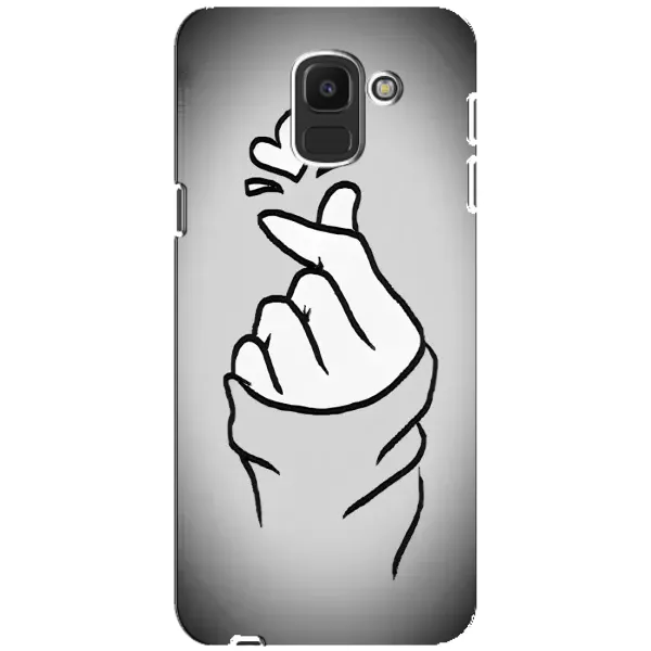 Чехол с принтом «Значок Love» для Samsung Galaxy J6 2018 (J600F)