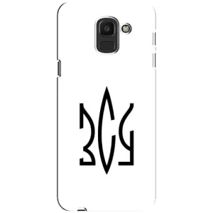 Чохли для Samsung Galaxy J6 2018, J600F Укр. Символіка (AlphaPrint) (ЗСУ герб)