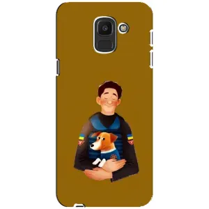 Чохли з картинкою собаки Патрон для Samsung Galaxy J6 2018, J600F (AlphaPrint) (ЗСУ Патрон)