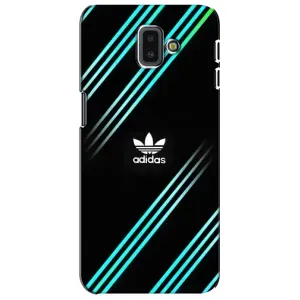 Чехлы Адидас для Samsung Galaxy J6 Plus, J6 Plus, J610 (AlphaPrint) (Адидас с полосами)
