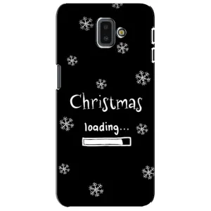 Рождественские, Праздничные Чехлы для Самсунг J6 Плюс, J6+ 2018 (J610) (Christmas loading)