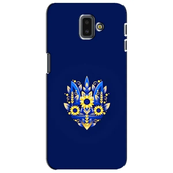 Чохол з принтом «Квітковий Герб» для Samsung Galaxy J6 Plus 2018 (J610)