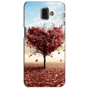 Чехлы для любимой на Самсунг J6 Плюс, J6+ 2018 (J610) (VPrint) (Дерево сердце)