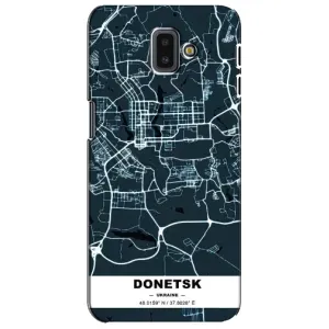 Чехлы для Самсунг J6 Плюс, J6+ 2018 (J610) Города Украины (Донецк)