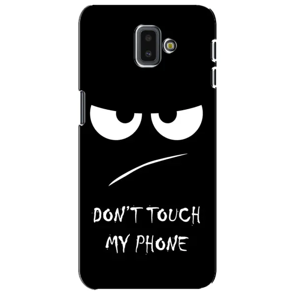 Чохол з принтом «Dont Touch» для Samsung Galaxy J6 Plus 2018 (J610)