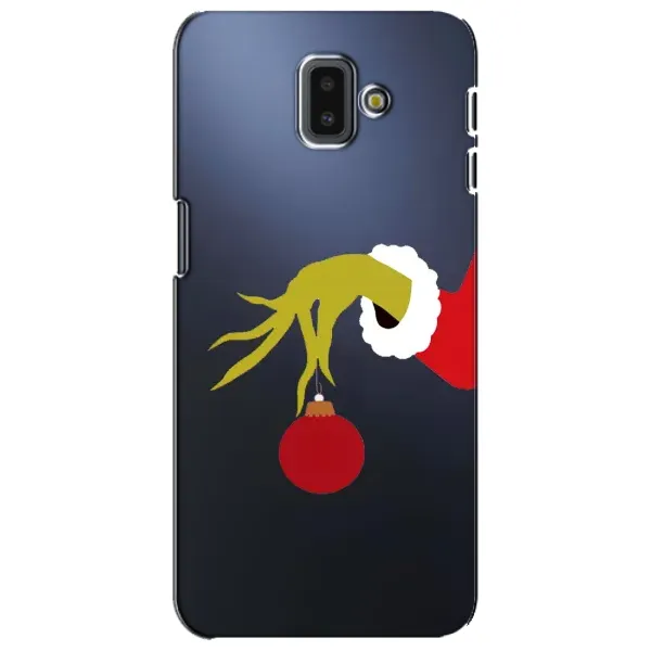 Чехол с принтом «Гринч с игрушкой» для Samsung Galaxy J6 Plus 2018 (J610)