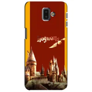 Чехлы с Гарри Поттером для Samsung Galaxy J6 Plus, J6 Plus, J610 (AlphaPrint) (Hogwarts)
