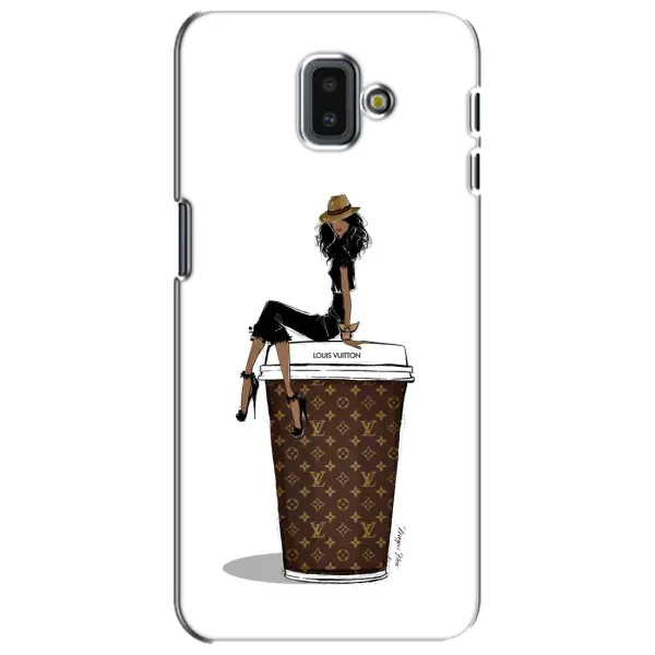 Чехол с принтом «кофе LOUIS VUITTON» для Samsung Galaxy J6 Plus 2018 (J610)