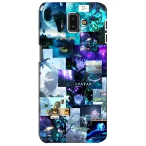 Чехлы с фильма АВАТАР для Samsung Galaxy J6 Plus, J6 Plus, J610 (AlphaPrint) (коллаж Аватар)