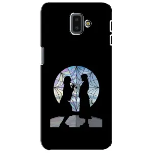 Чехлы Венсдей на Samsung Galaxy J6 Plus, J6 Plus, J610 Уэнсдей (AlphaPrint) (комната Уэнздей)