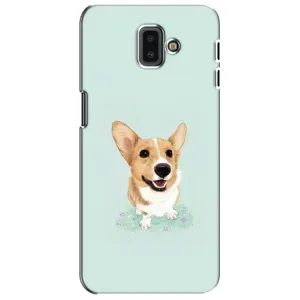 Чехлы с собаками для Samsung Galaxy J6 Plus, J6 Plus, J610 (VPrint) (Корги)