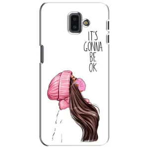 Чехол с печатью для Samsung Galaxy J6 Plus, J6 Plus, J610 - (Мода) (AlphaPrint) (Коронавирус)