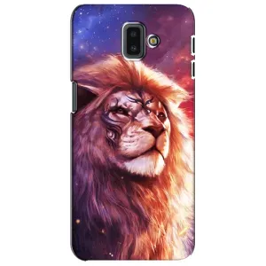 Чехол со Львом для Samsung Galaxy J6 Plus, J6 Plus, J610 (VPrint) (Красочный Лев)