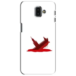Чехол с принтом (Русский корабль...) для Самсунг J6 Плюс, J6+ 2018 (J610) (AlphaPrint) (Кремлевский Корабль)