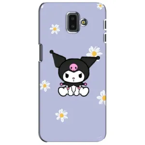 Чохол з кроликом Куромі на Samsung Galaxy J6 Plus, J6 Plus, J610 (Куромі в квітах)