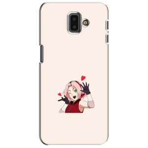 Чехлы Персонажи Аниме Наруто для Samsung Galaxy J6 Plus, J6 Plus, J610 (AlphaPrint) (Лайк Сакура)