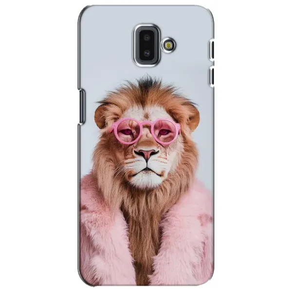 Чохол з принтом «Лев в окулярах» для Samsung Galaxy J6 Plus 2018 (J610) Чохол з принтом «Лев в окулярах» для Samsung Galaxy J6 Plus 2018 (J610)