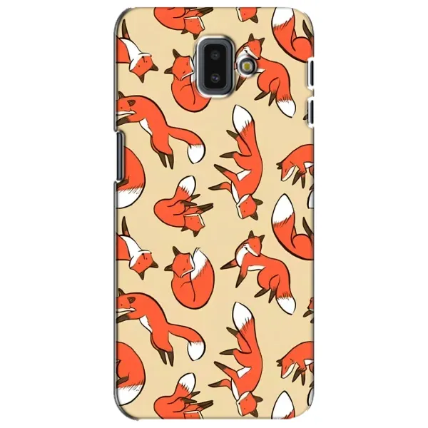 Чехол с принтом «Лисички» для Samsung Galaxy J6 Plus 2018 (J610) Чехол с принтом «Лисички» для Samsung Galaxy J6 Plus 2018 (J610)