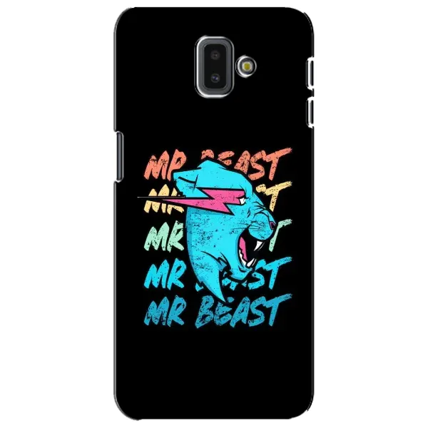 Чохол з принтом «logo Mr beast» для Samsung Galaxy J6 Plus 2018 (J610)