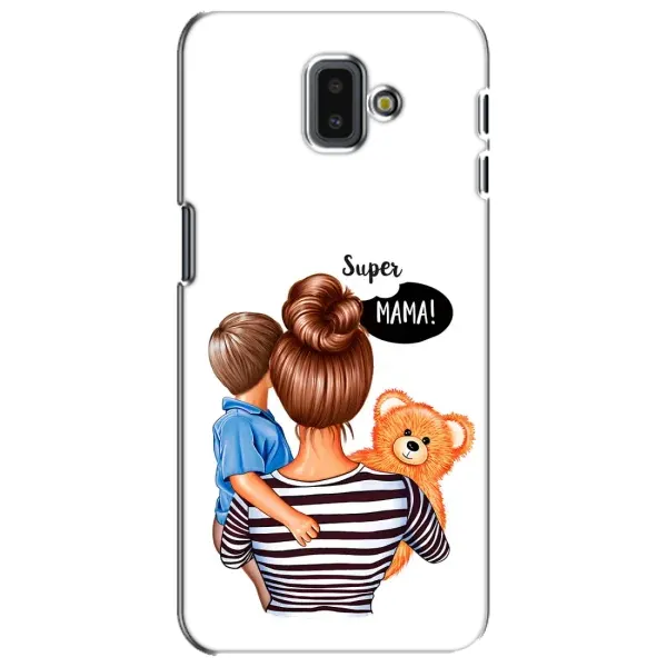 Чехол с принтом «Мама с сыном» для Samsung Galaxy J6 Plus 2018 (J610) Чехол с принтом «Мама с сыном» для Samsung Galaxy J6 Plus 2018 (J610)
