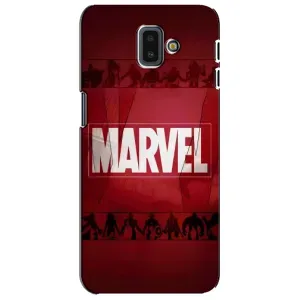 Чехол МАРВЕЛ для Самсунг J6 Плюс, J6+ 2018 (J610) (AlphaPrint) (MARVEL)