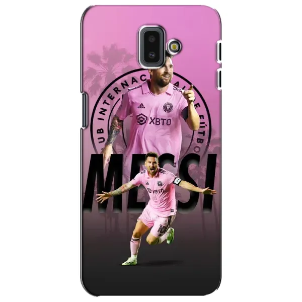 Чохол з принтом «Messi Miami» для Samsung Galaxy J6 Plus 2018 (J610) Чохол з принтом «Messi Miami» для Samsung Galaxy J6 Plus 2018 (J610)