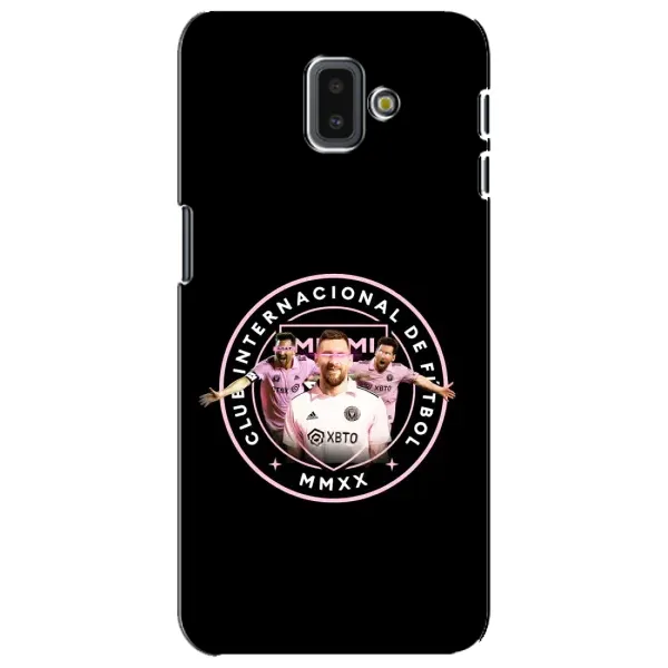 Чохол з принтом «Мессі в лого» для Samsung Galaxy J6 Plus 2018 (J610) Чохол з принтом «Мессі в лого» для Samsung Galaxy J6 Plus 2018 (J610)
