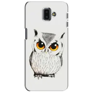 Чехол с птицами на Samsung Galaxy J6 Plus, J6 Plus, J610 (VPrint) (Милая Сова)