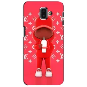 Крутые Чехлы Луи Виттон для Samsung Galaxy J6 Plus, J6 Plus, J610 (AlphaPrint) (Модный стиль)