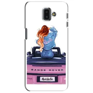 Чехол с печатью для Samsung Galaxy J6 Plus, J6 Plus, J610 - (Мода) (AlphaPrint) (На машине)