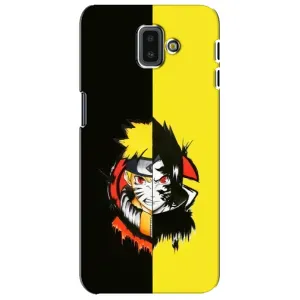 Naruto Anime Чехлы для Самсунг J6 Плюс, J6+ 2018 (J610) (AlphaPrint) (Наруто-Итачи)