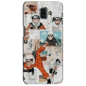 Чехлы с тематикой АНИМЕ для Самсунг J6 Плюс, J6+ 2018 (J610) (VPrint) (Наруто Комиксы)