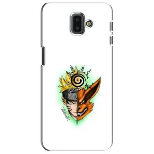 Naruto Anime Чехлы для Самсунг J6 Плюс, J6+ 2018 (J610) (AlphaPrint) (Наруто Курама)