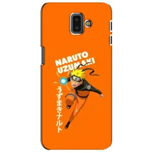 Naruto Anime Чехлы для Самсунг J6 Плюс, J6+ 2018 (J610) (AlphaPrint) (Наруто узумаки)