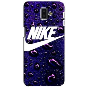 Чехол для Samsung Galaxy J6 Plus, J6 Plus, J610 - с принтом Найк (AlphaPrint) (Найк принт)