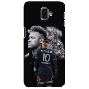 Чехол Неймар для Samsung Galaxy J6 Plus, J6 Plus, J610 (AlphaPrint) (Неймар Лев)