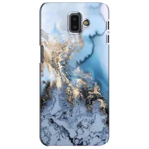 Мраморный чехол на Samsung Galaxy J6 Plus, J6 Plus, J610 (VPrint) (Нежный мрамор)