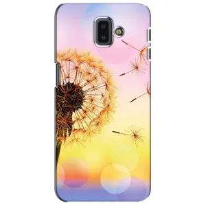 Чехол с картинкой (Стильные) для Самсунг J6 Плюс, J6+ 2018 (J610) - (AlphaPrint) (Одуванчик)