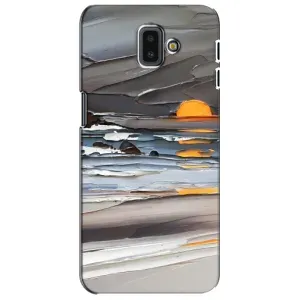 Чехол с картинкой (Стильные) для Самсунг J6 Плюс, J6+ 2018 (J610) - (AlphaPrint) (Пастель)