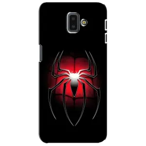 Чехол с человеком пауком для Samsung Galaxy J6 Plus, J6 Plus, J610 - (AlphaPrint) (Паук марвел)