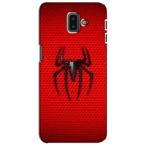 Чехол с человеком пауком для Samsung Galaxy J6 Plus, J6 Plus, J610 - (AlphaPrint) (Паук Марвел)