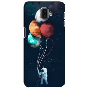 Космические Чехлы для Самсунг J6 Плюс, J6+ 2018 (J610) (VPrint) (Планеты шарики)