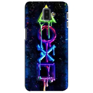 Чехлы с тематикой Киберспорт для Samsung Galaxy J6 Plus, J6 Plus, J610 (VPrint) (Pleystation лого)