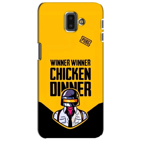 Чехол с принтом «Pubg шлем» для Samsung Galaxy J6 Plus 2018 (J610)