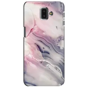 Мраморный чехол на Samsung Galaxy J6 Plus, J6 Plus, J610 (VPrint) (Пурпурный Мрамор)