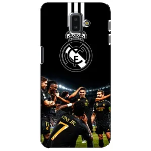 Чехол для Samsung Galaxy J6 Plus, J6 Plus, J610 с принтом (ФК Реал Мадрид)