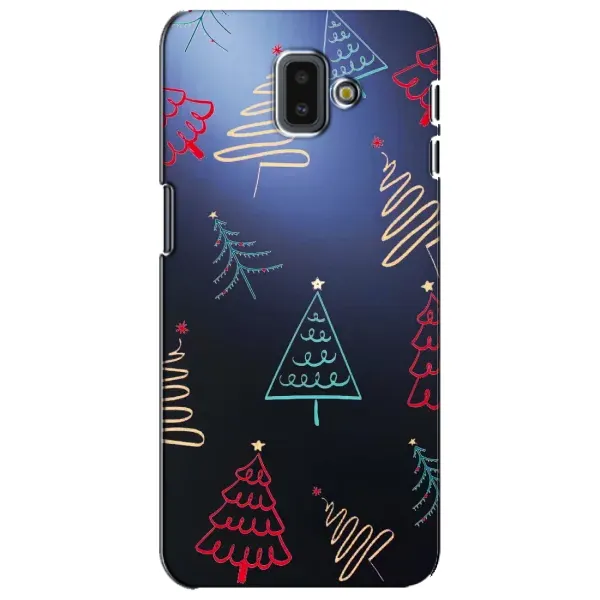 Чехол с принтом «Рождественские елки» для Samsung Galaxy J6 Plus 2018 (J610)
