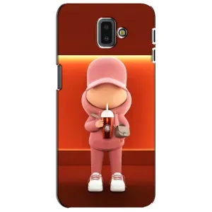 Крутые Чехлы Луи Виттон для Samsung Galaxy J6 Plus, J6 Plus, J610 (AlphaPrint) (С Кофе)