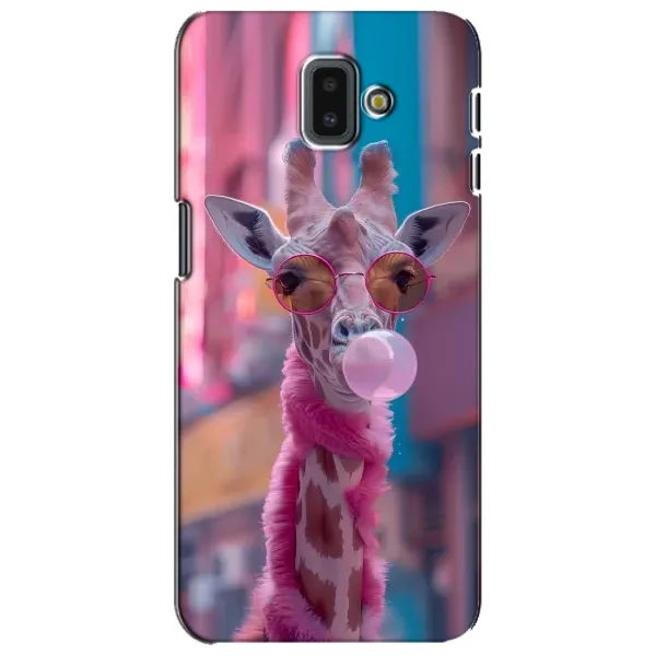 Чохол з принтом «Стильна жирафа» для Samsung Galaxy J6 Plus 2018 (J610) Чохол з принтом «Стильна жирафа» для Samsung Galaxy J6 Plus 2018 (J610)